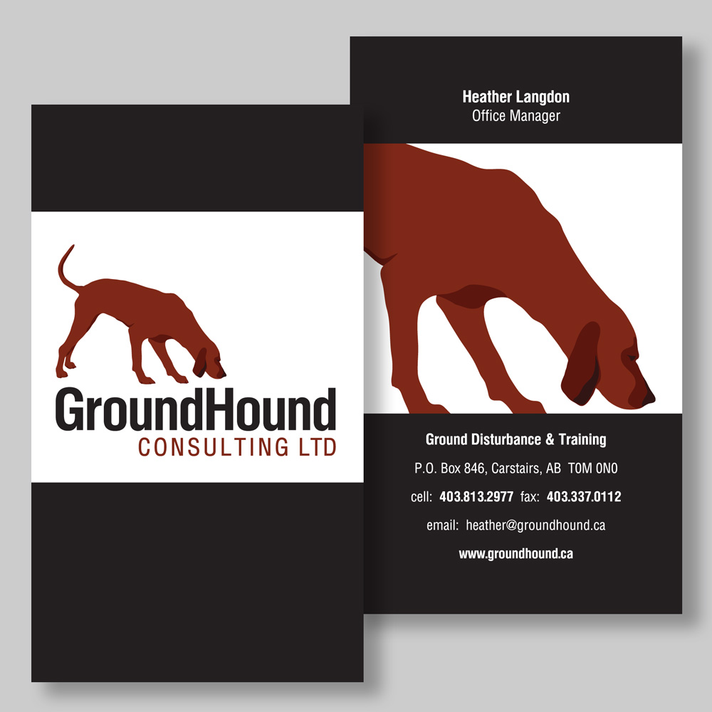 GroundHound Consulting Ltd. Business Cards